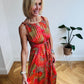 Stunning Peacock Pattern Maxi