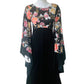 Angel Wing 1970’s Maxi Dress