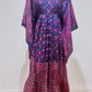 “Mudi” of Carnaby Street Epic Indian Block Print Angel Sleeve Dress