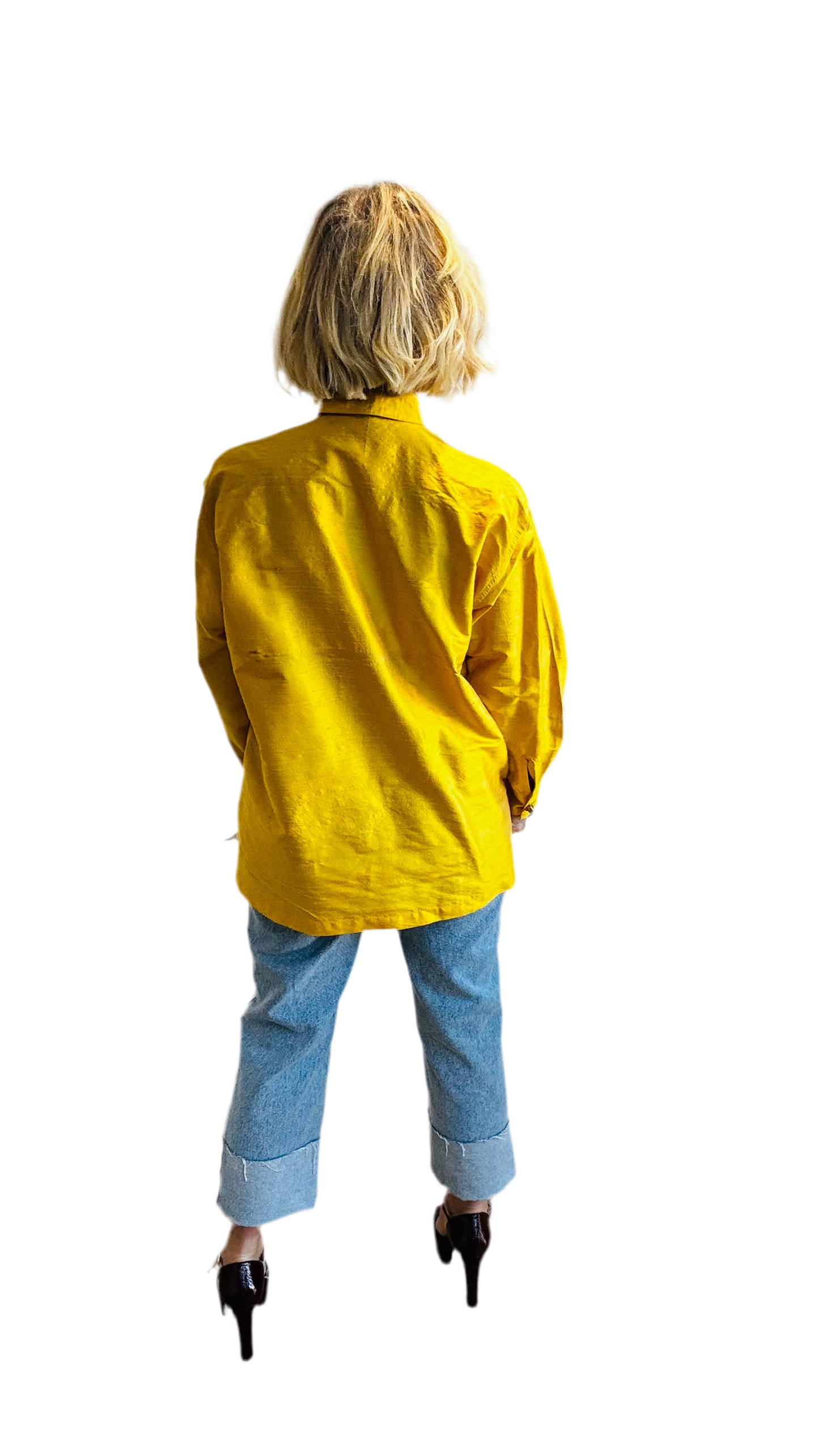 100% Duchess Silk 90’s Blouse