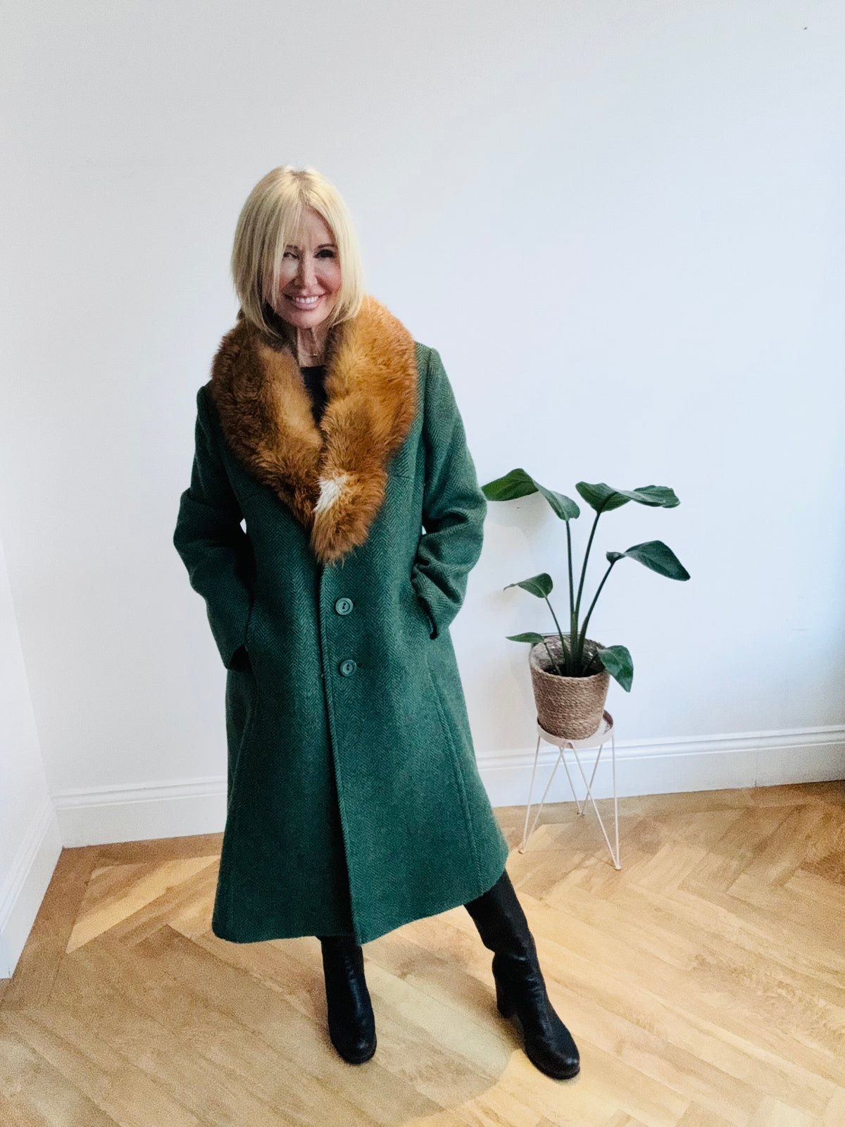 “Modelle” 1950’s Fur Collar Coat