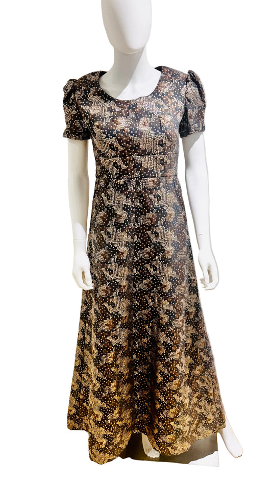 1960’s Brocade Maxi