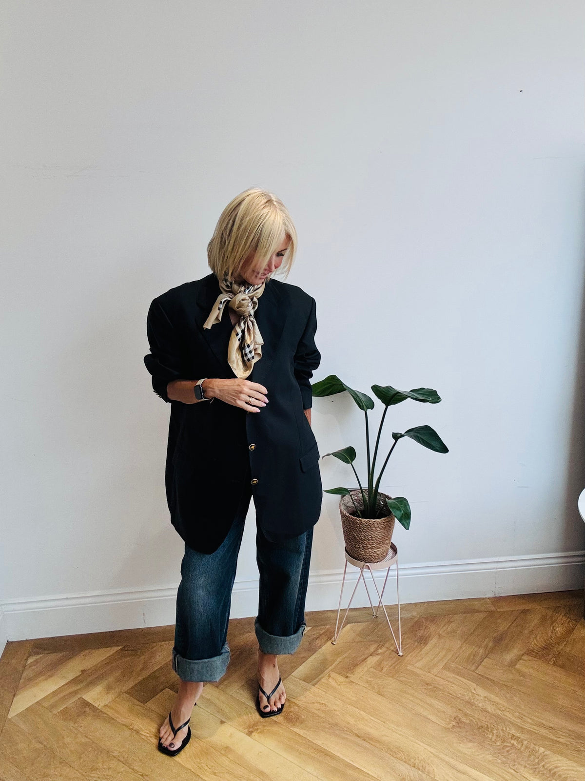 “Burberry” Vintage Blazer