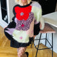 1980’s Fluffy Poppy Jumper