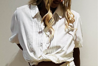 Marks & Spencer Classic Range Linen Blouse size 22
