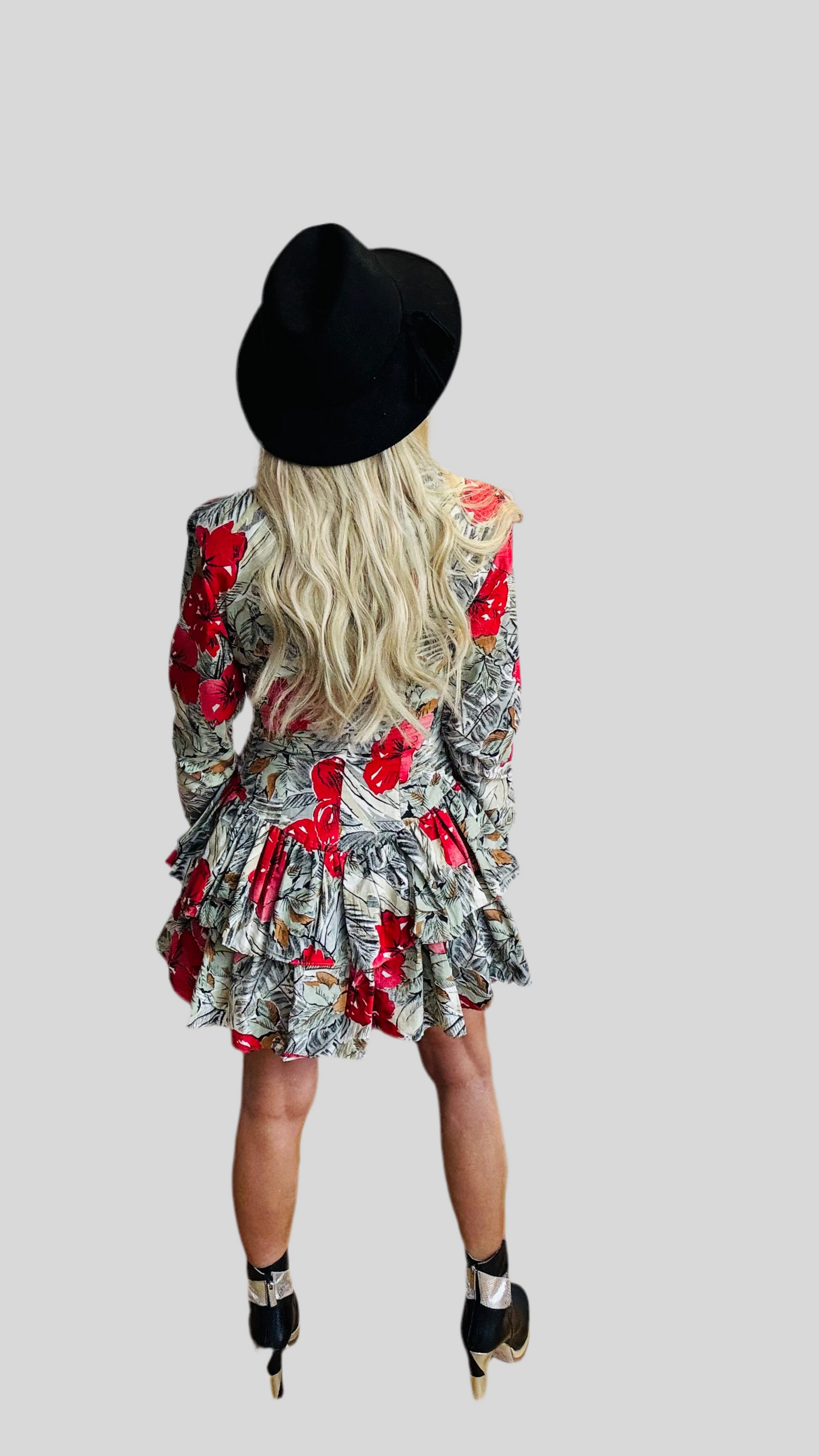 “Buyerz Too” 80’s Rah Rah Dress size 4 to size 6