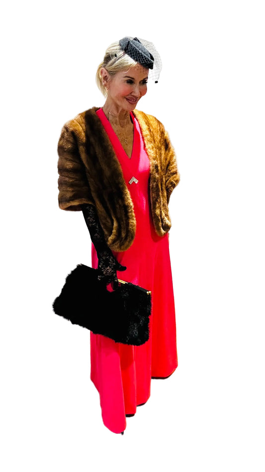 Amazing 1970’s  “Plutina” Maxi Dress