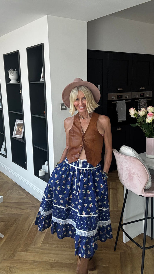 Gunne Sax Prairie Skirt