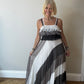 1970’s Stunning Pleated Maxi Dress