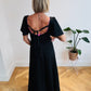 Deep V Maxi Dress