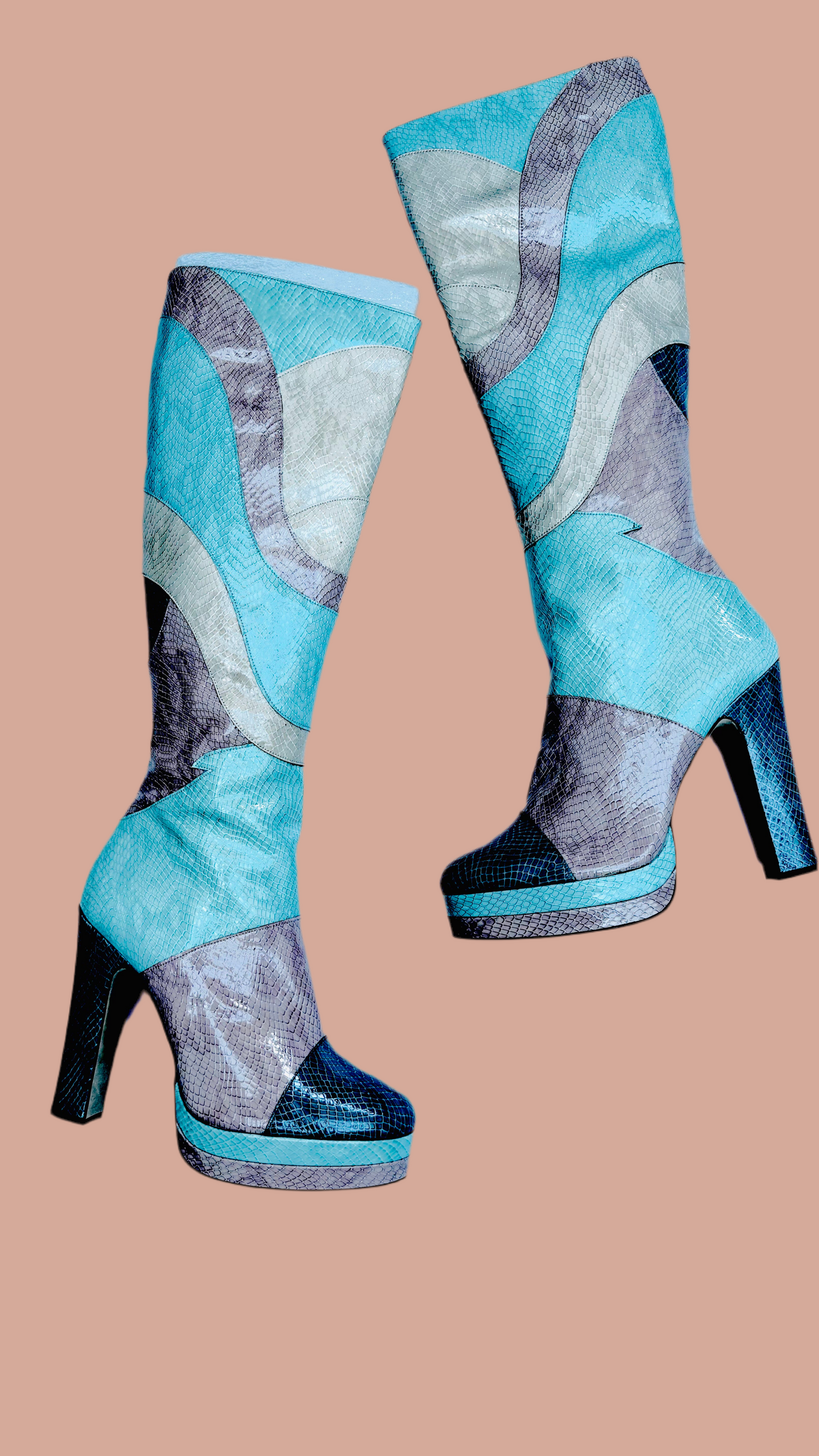 Terry De Havilland “River” Full Length Boots size 7