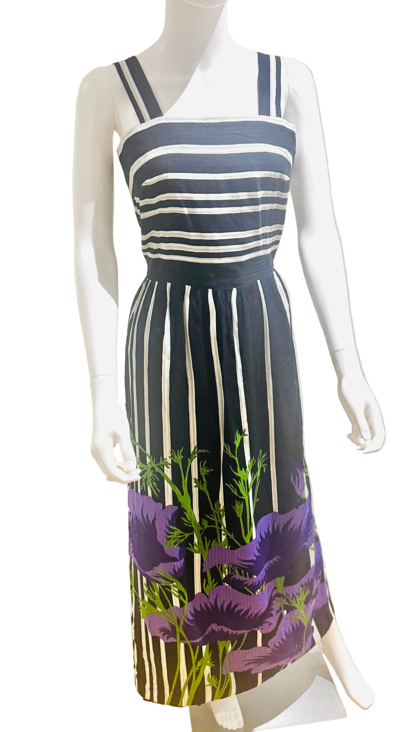 1970's "Pompadour" Sundress