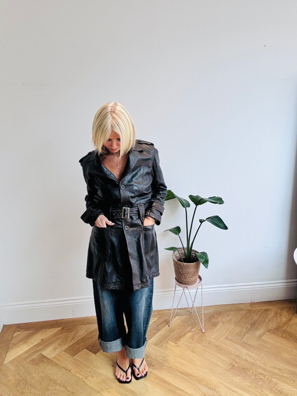 1980’s Vintage Trench Leather