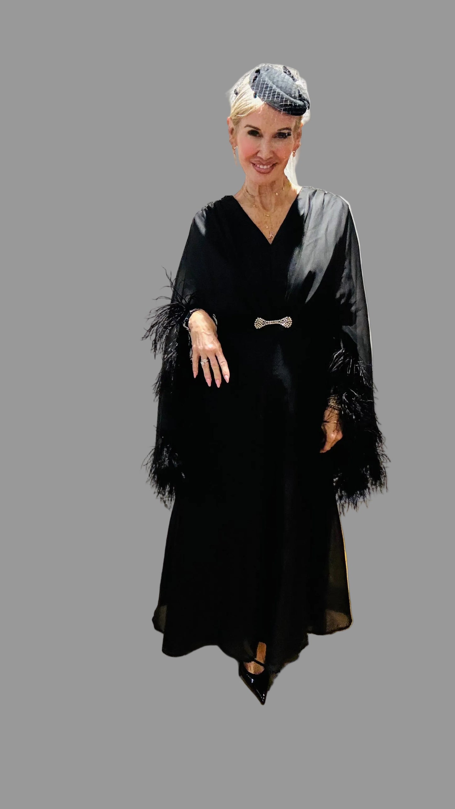 1970’s “ Oberstoff” Cape Maxi Dress