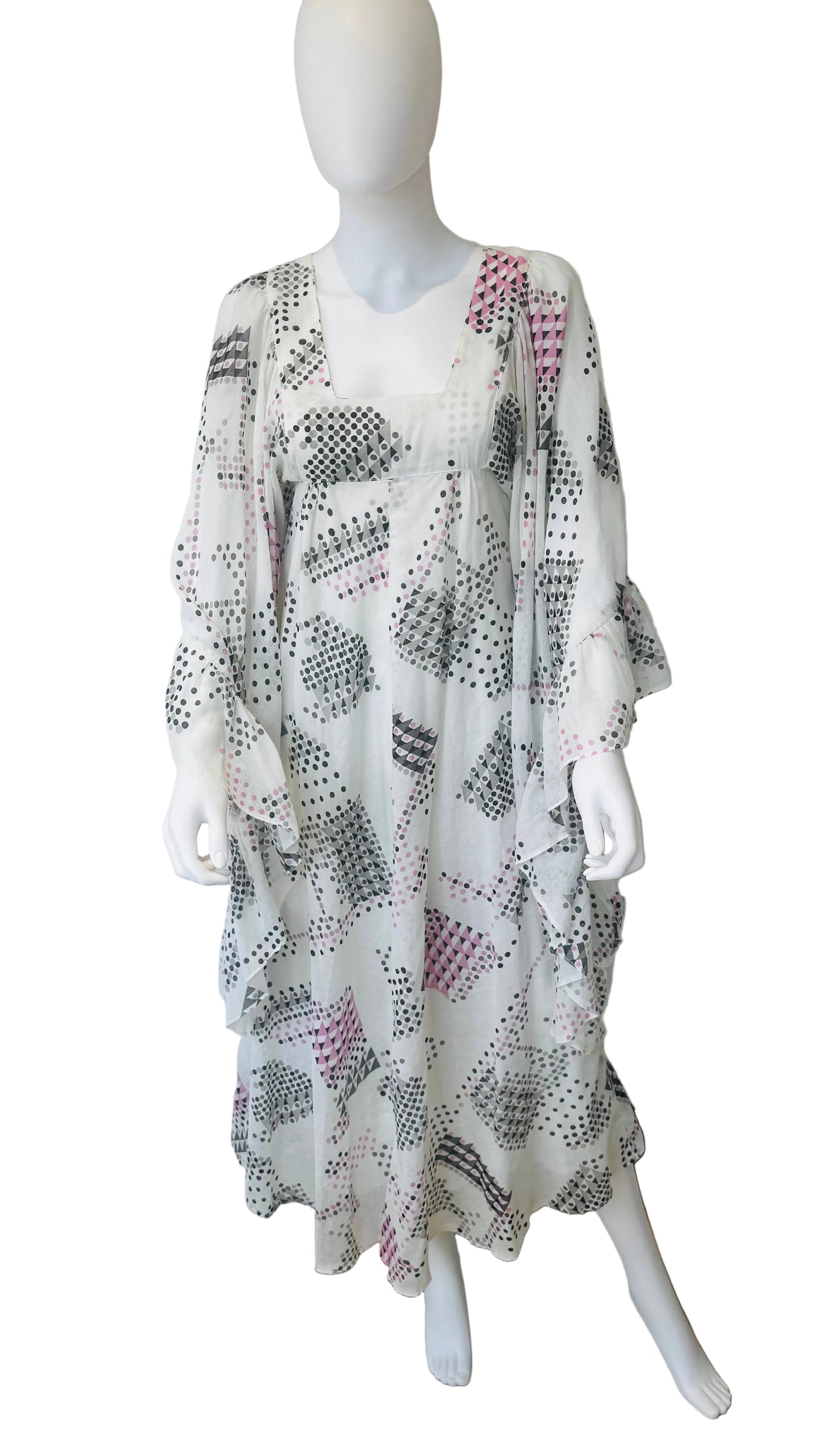 David Silverman Angel Sleeves Maxi