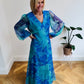 Stunning “Blues” Maxi Dress