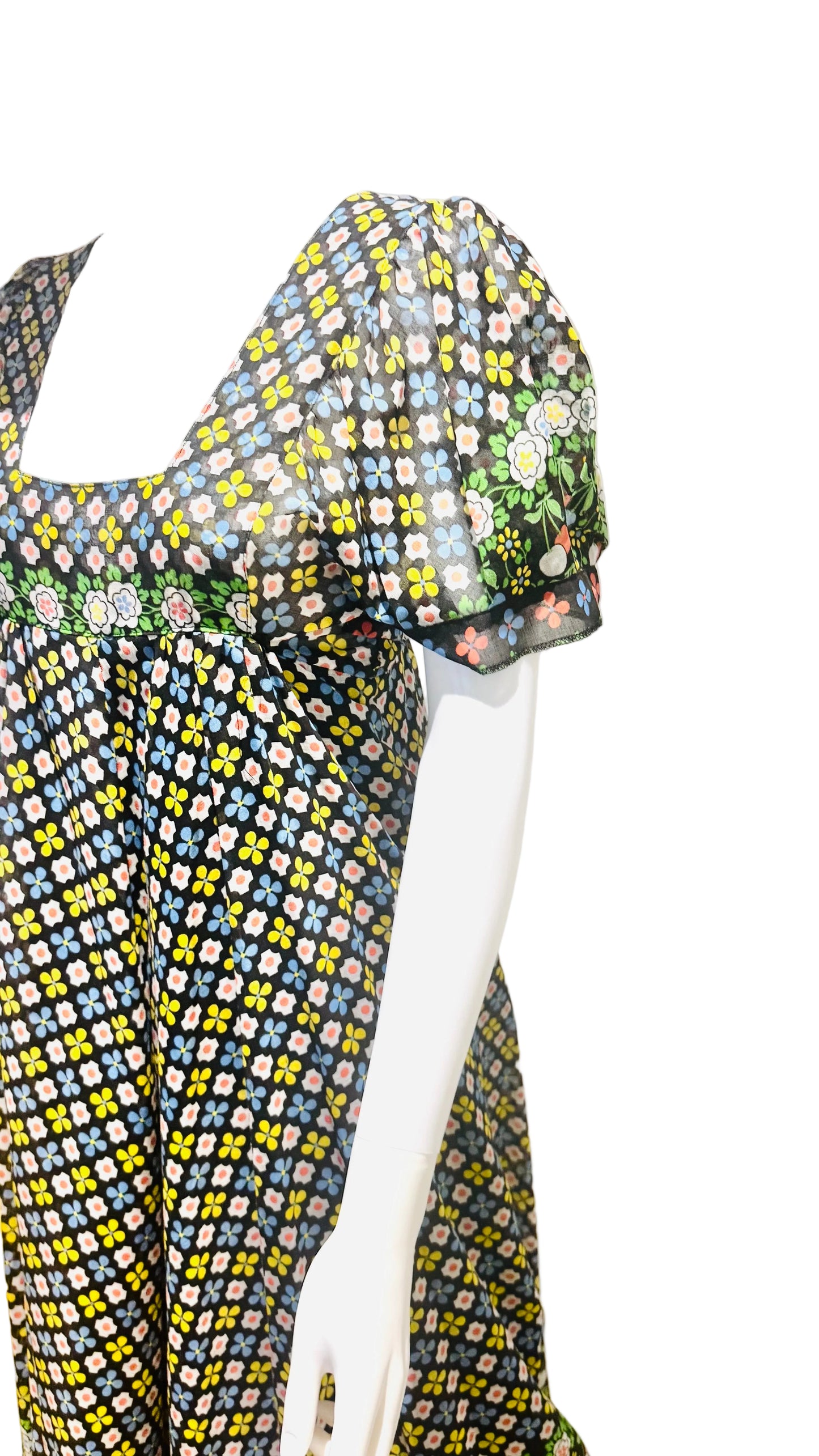 1970’s David Silverman Rare Maxi Dress