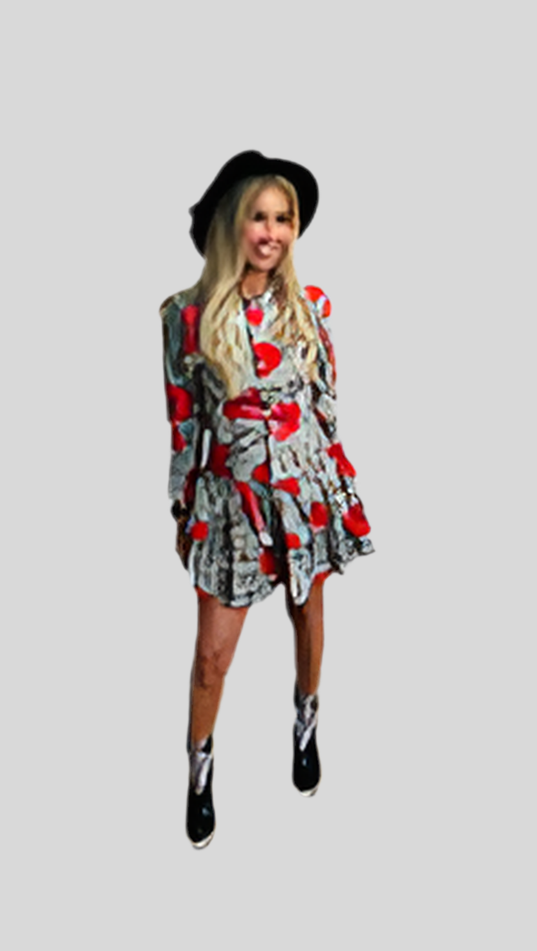 “Buyerz Too” 80’s Rah Rah Dress size 4 to size 6