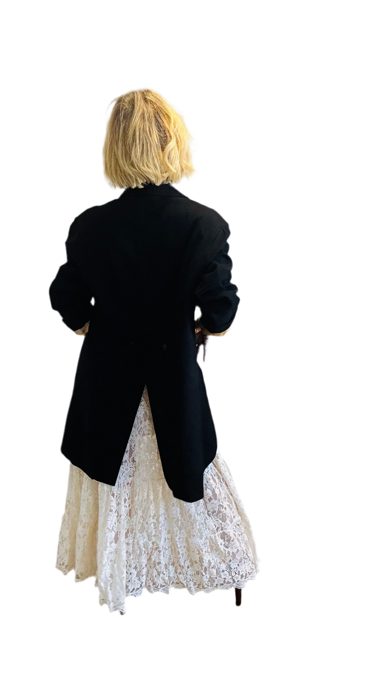 Unique 100% Wool Vintage Tails “ Dinner Jacket”