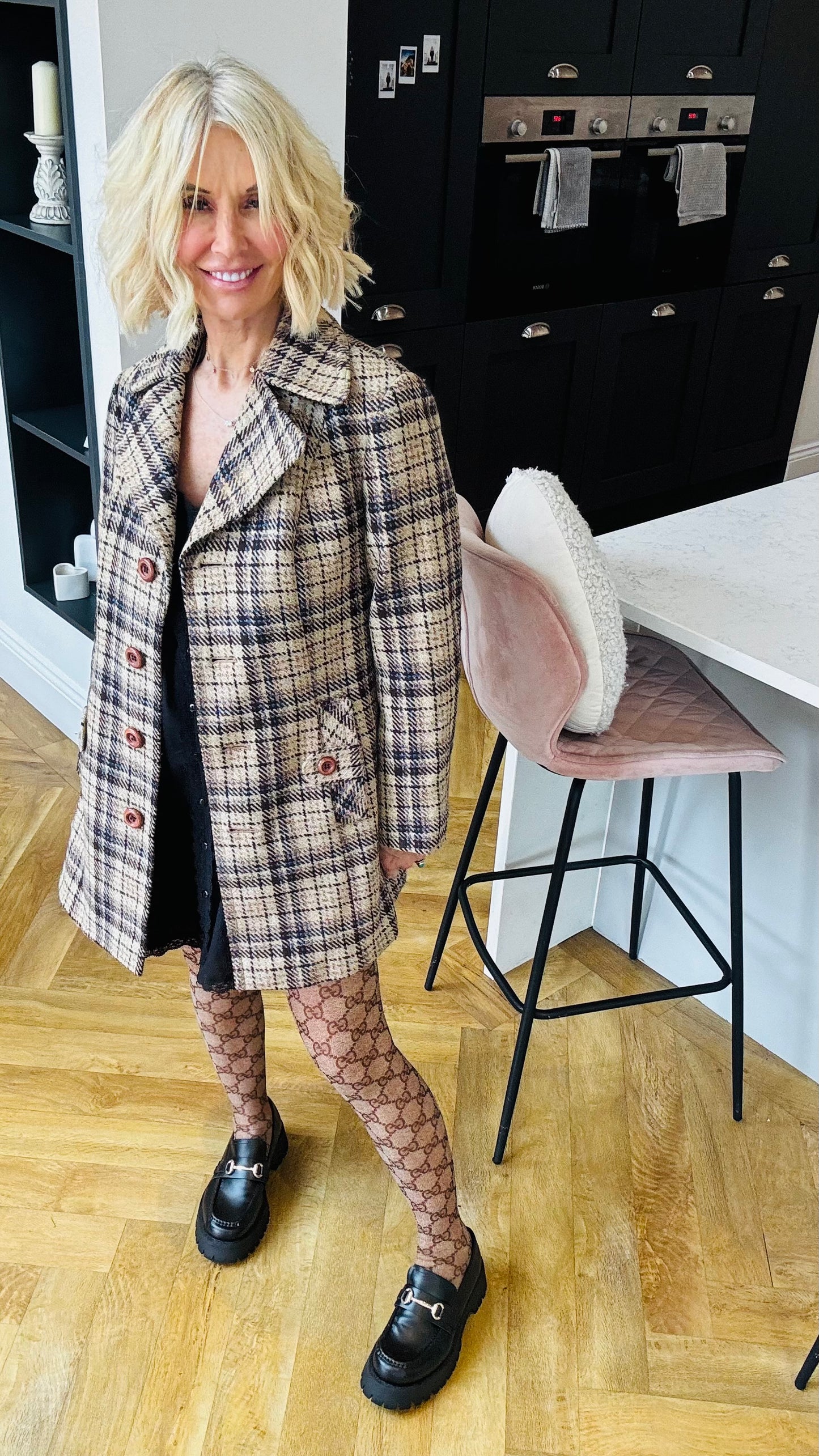 1970’s Check Coat