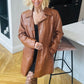 1970’s Leather Trench