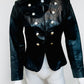 Vintage “Napoleon “ Style Leather Jacket