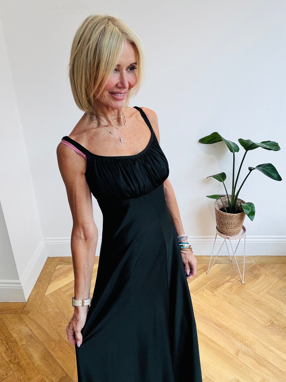 Empire Line Maxi Dress