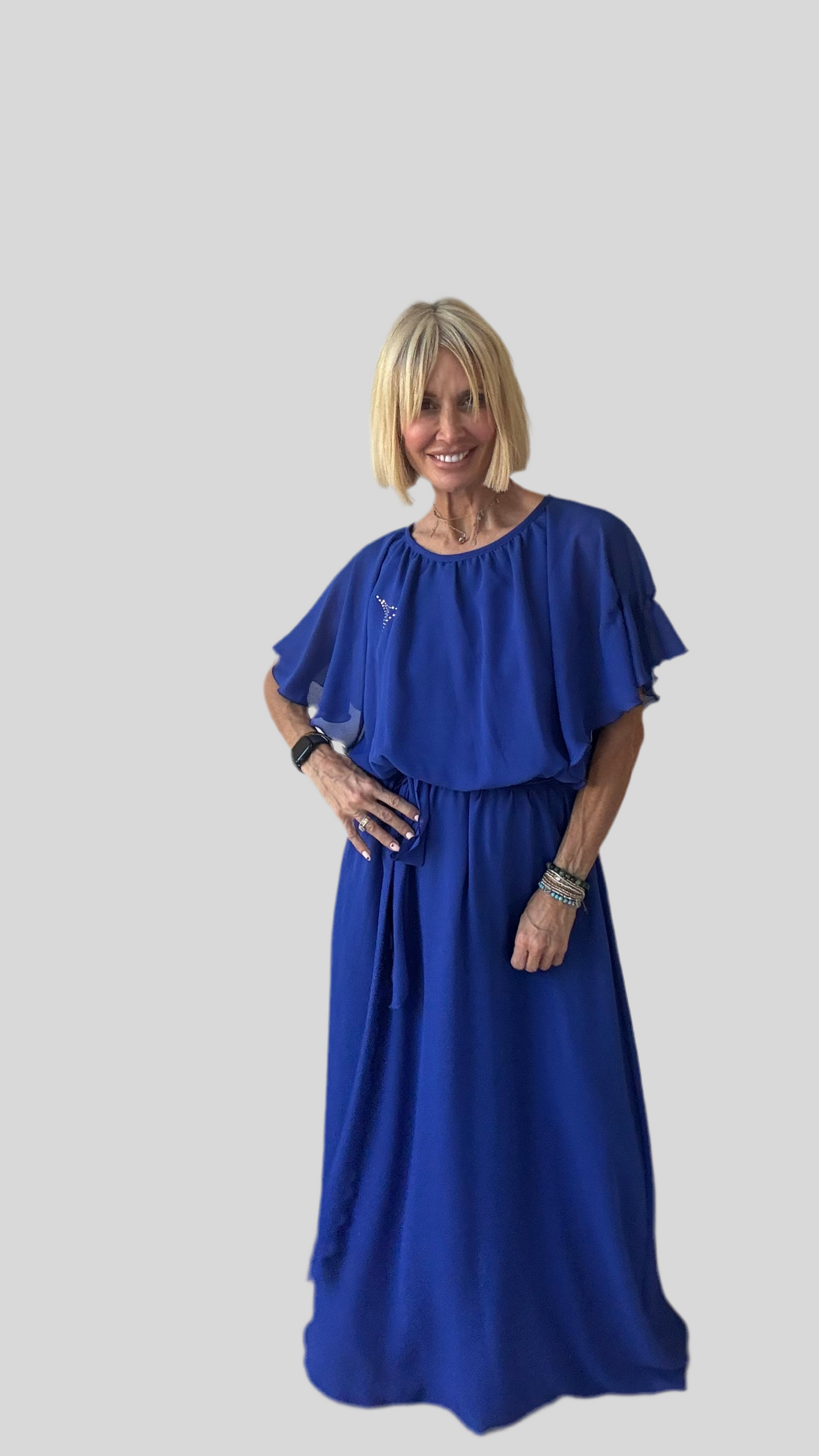 Royal Blue Maxi Dress