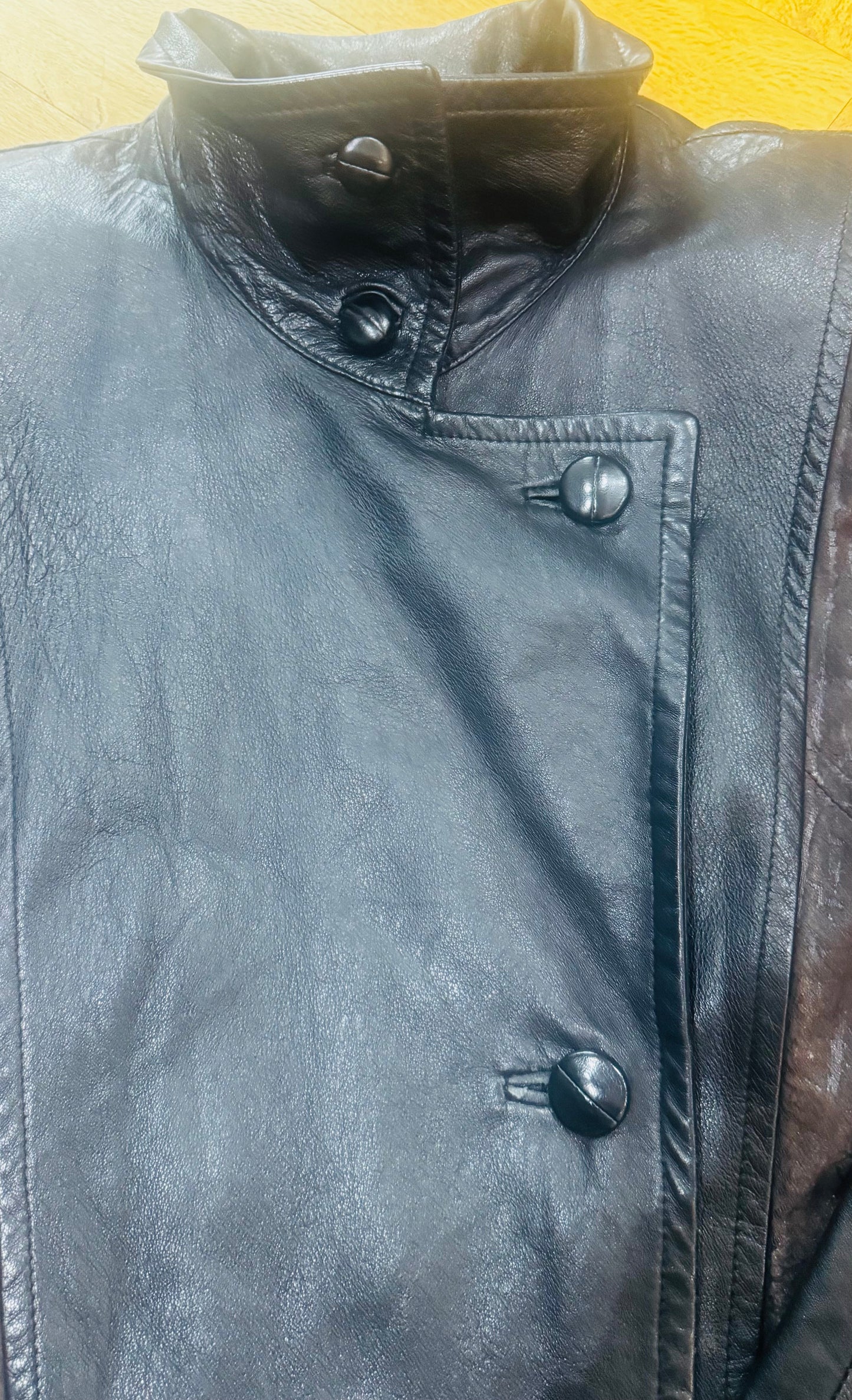 80’s Leather Coat
