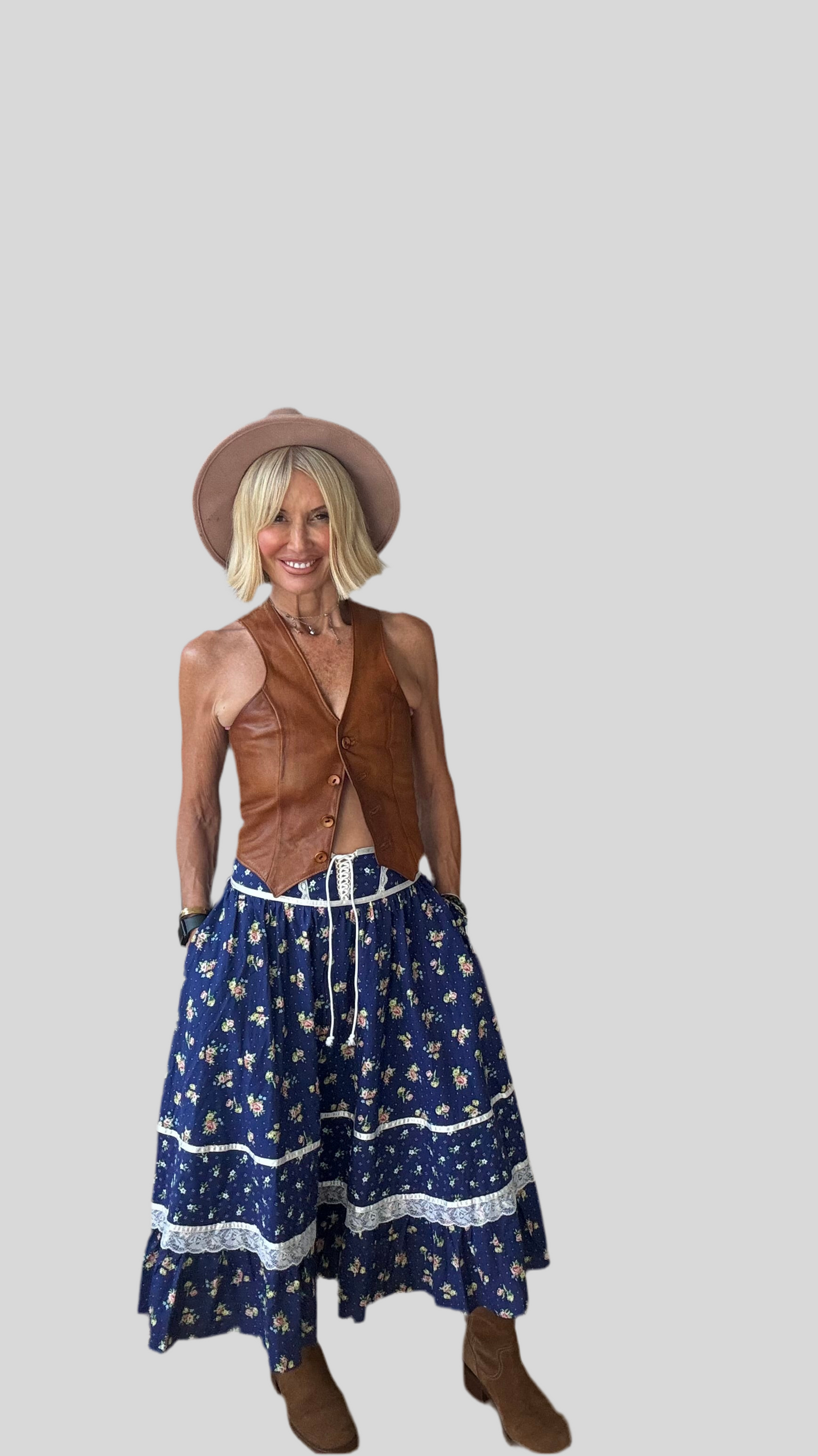 Gunne Sax Prairie Skirt