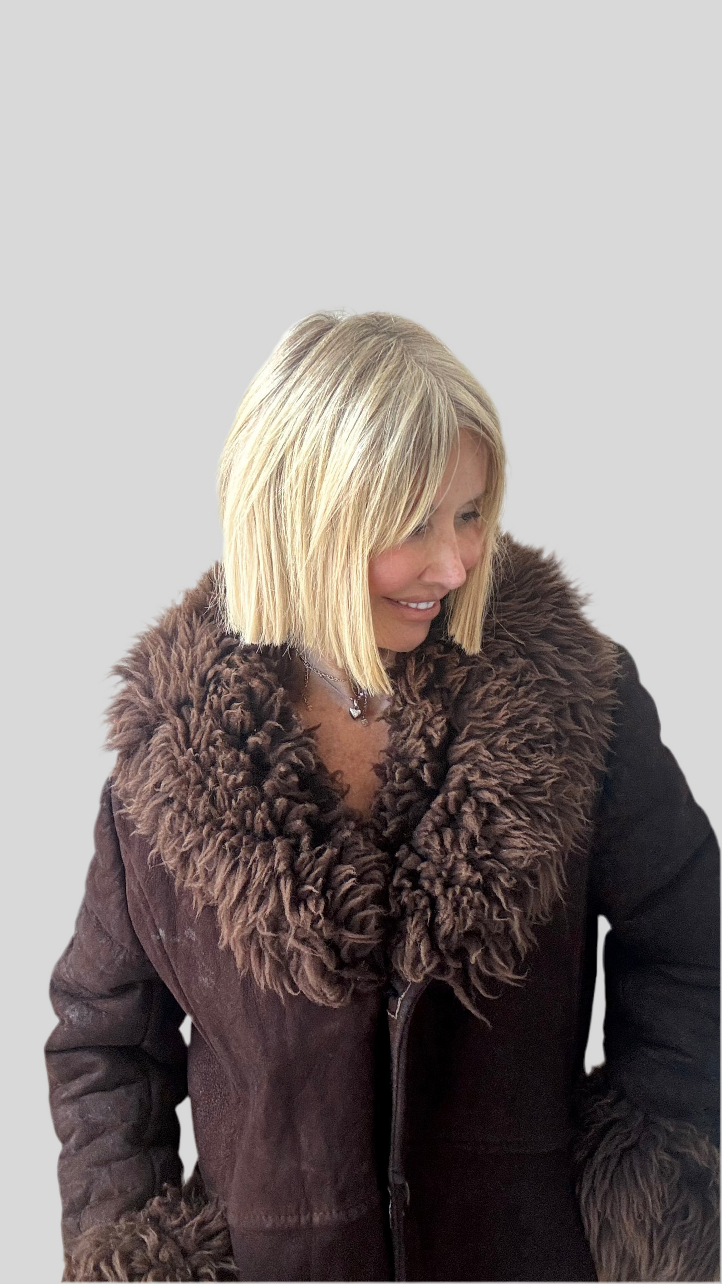 Penny Lane Sheepskin Full Length Coat