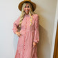 Pretty Maxi Dress Size 8 ( measured to fit up to a 14)