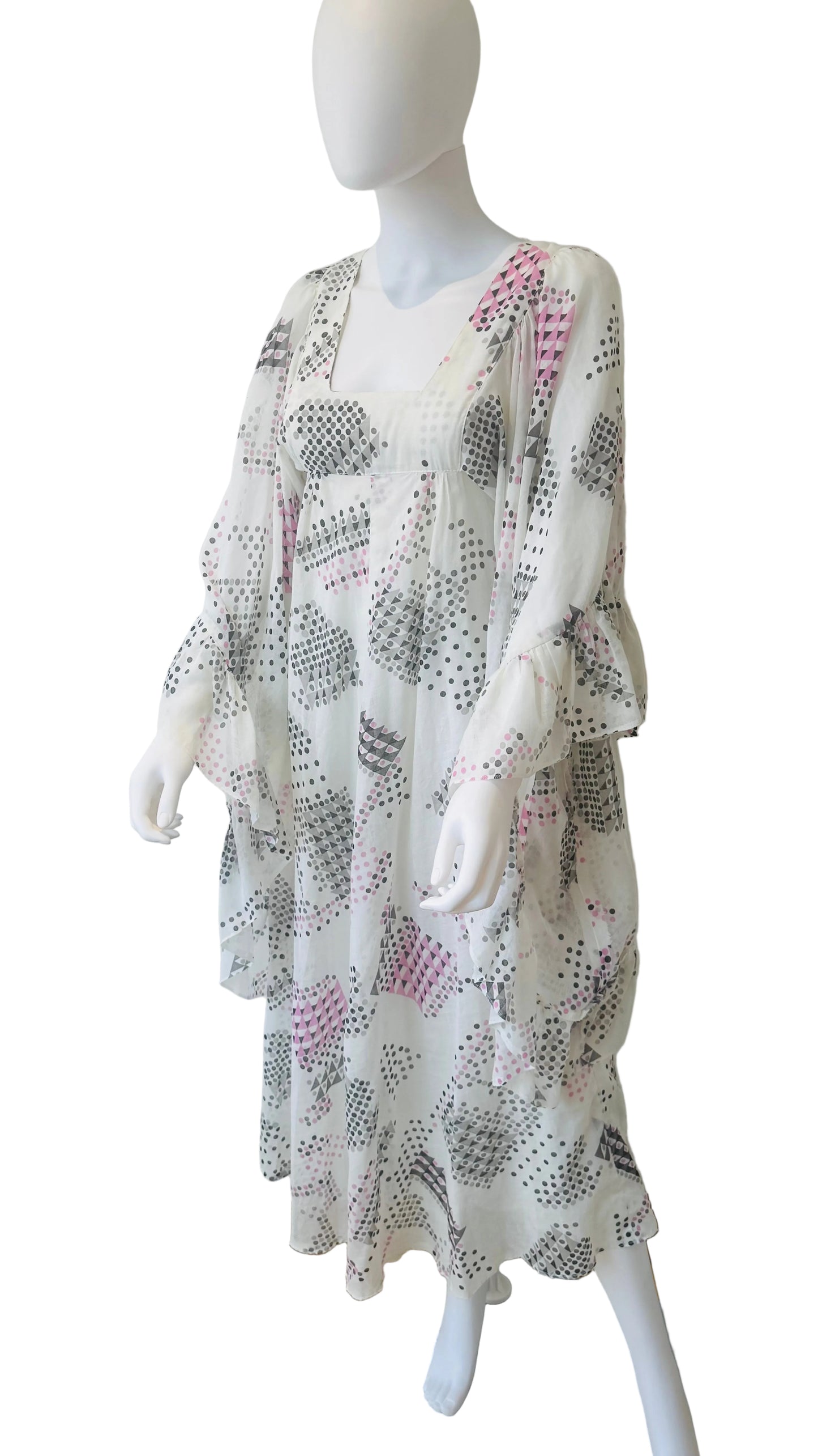 David Silverman Angel Sleeves Maxi