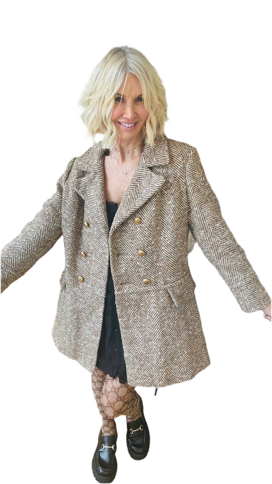 1970’s Herringbone Coat