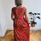 Stunning Peacock Pattern Maxi