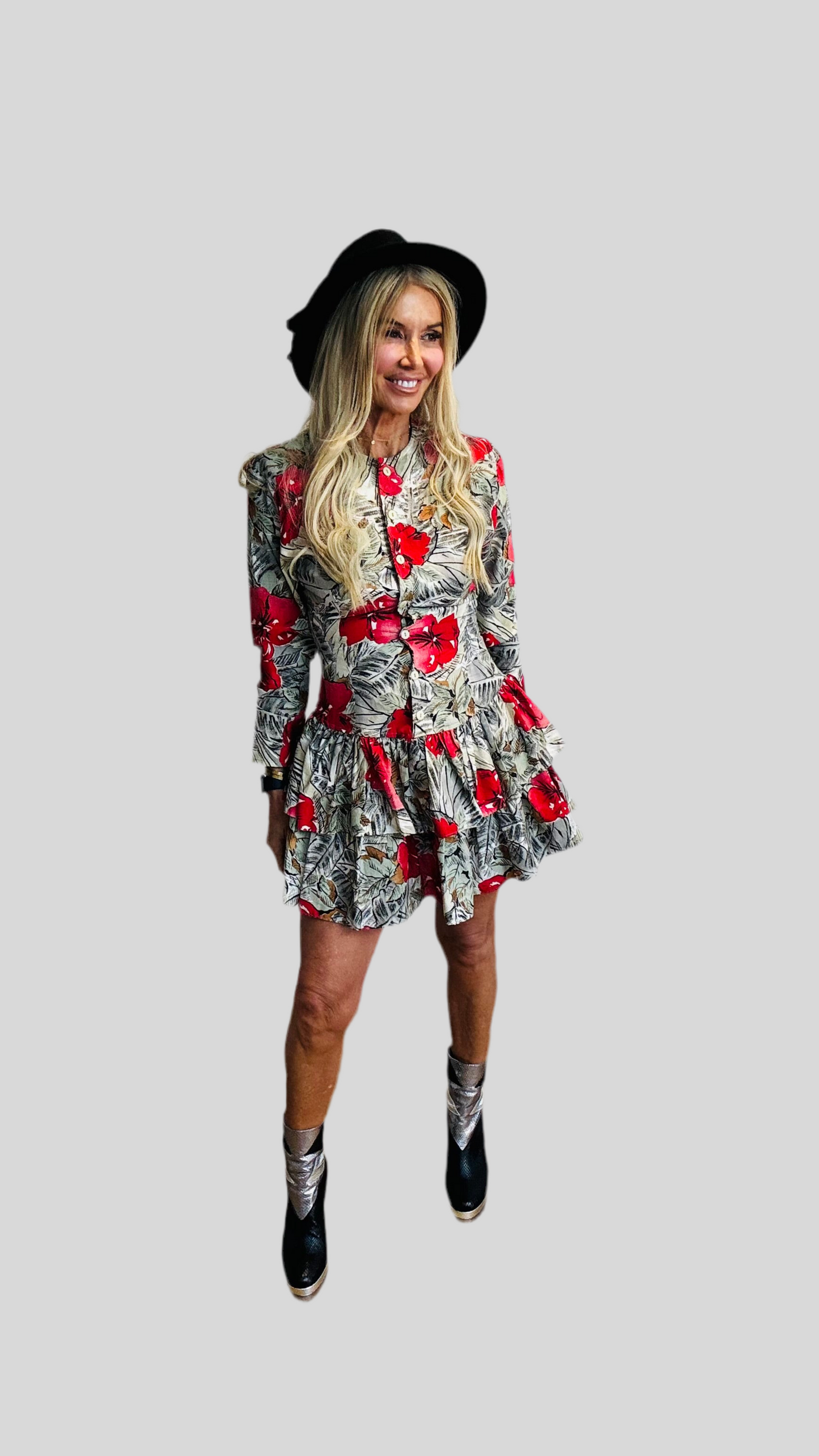 “Buyerz Too” 80’s Rah Rah Dress size 4 to size 6