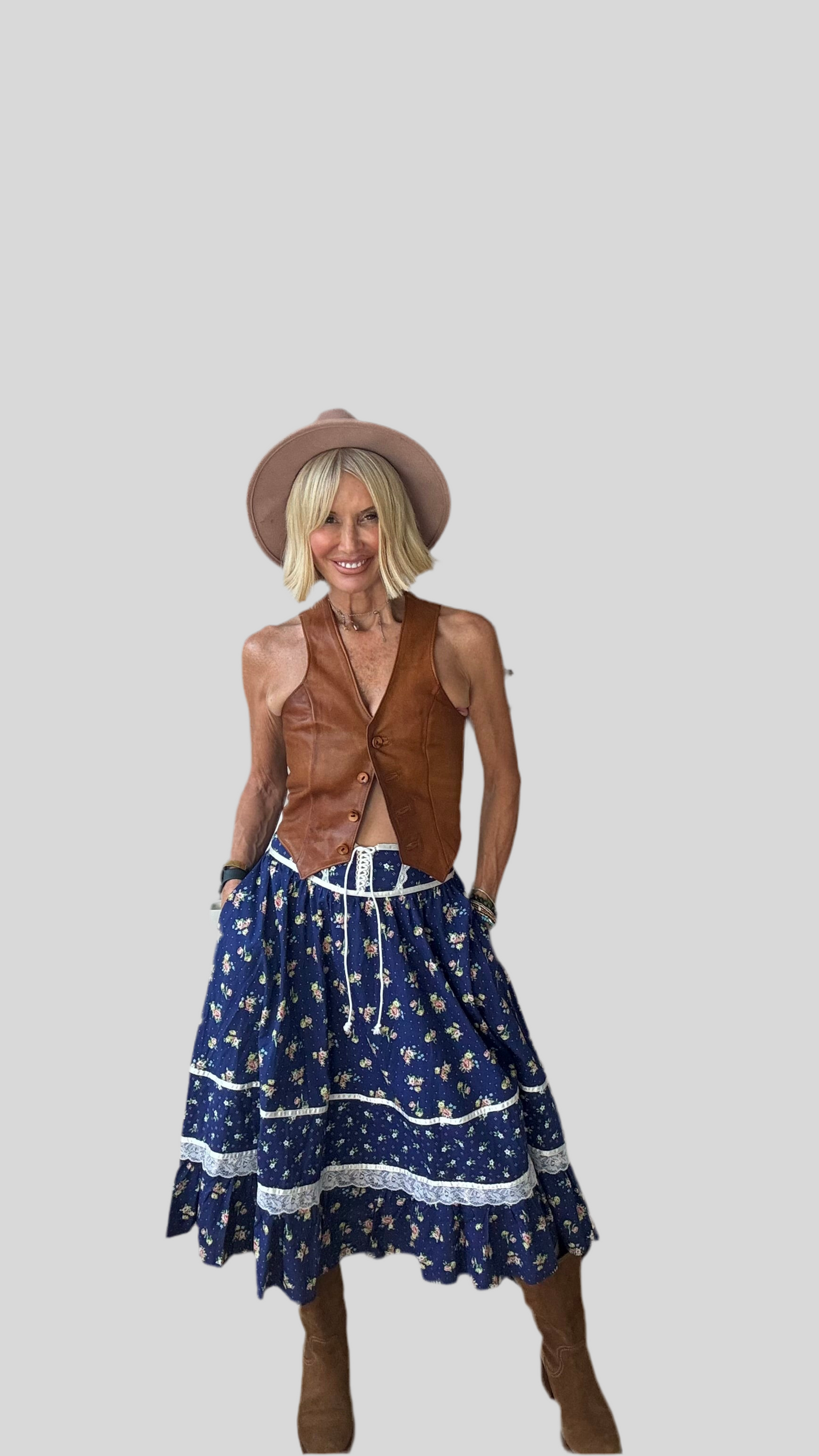 Gunne Sax Prairie Skirt