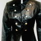 Vintage “Napoleon “ Style Leather Jacket