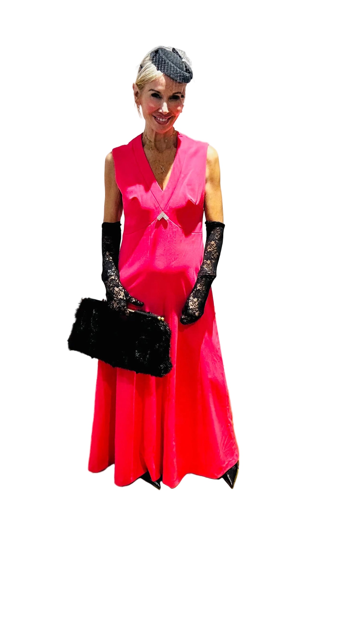 Amazing 1970’s  “Plutina” Maxi Dress