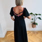 Deep V Maxi Dress