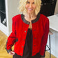 1980’s Suede Jacket with Leather Trim