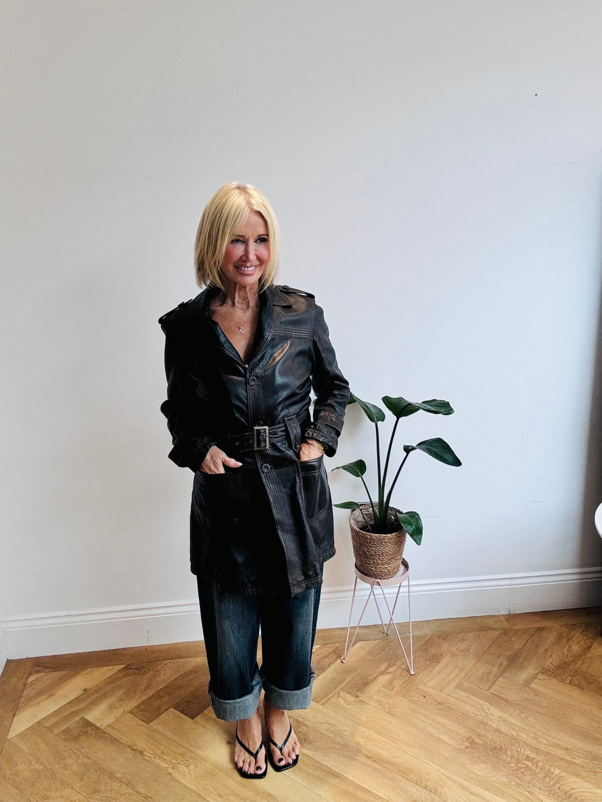 1980’s Vintage Trench Leather