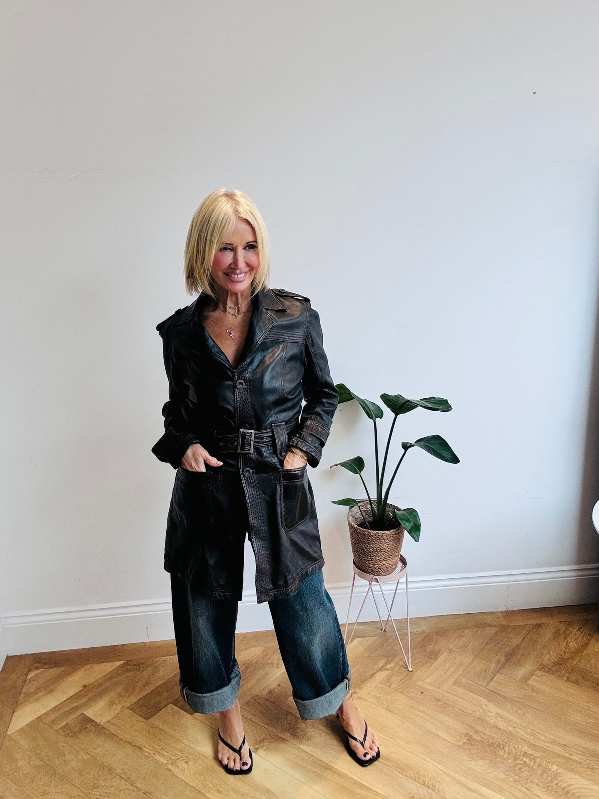 1980’s Vintage Trench Leather