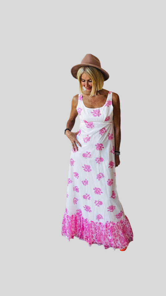 Pretty Floral Maxi Dress