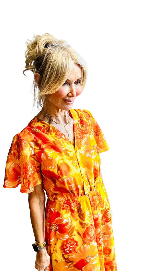 Pretty Summer Bright Maxi Dress