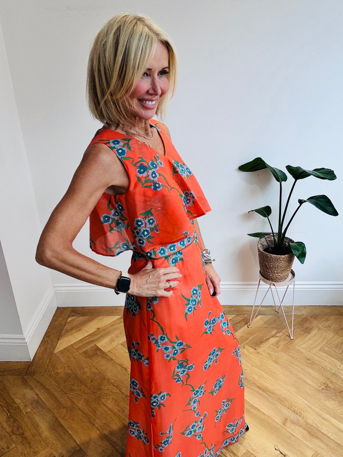 Stunning Cape Style Maxi.