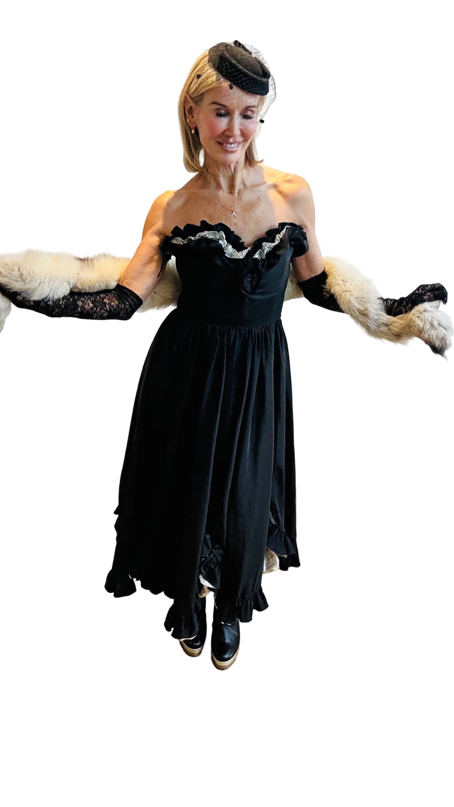 “Tom Bawker” for “Jean Varon” Epic Dress