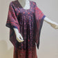 “Mudi” of Carnaby Street Epic Indian Block Print Angel Sleeve Dress