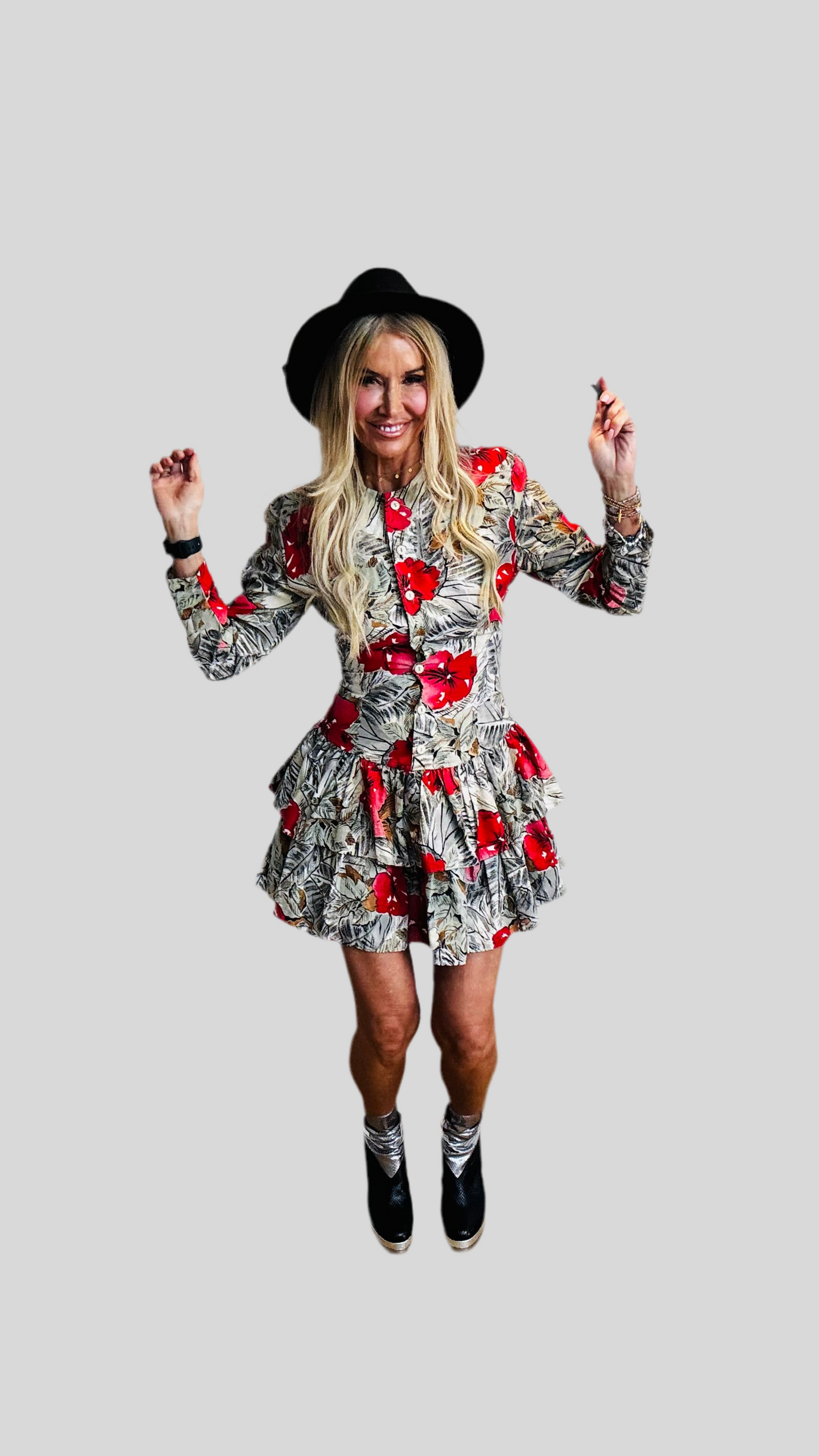 “Buyerz Too” 80’s Rah Rah Dress size 4 to size 6