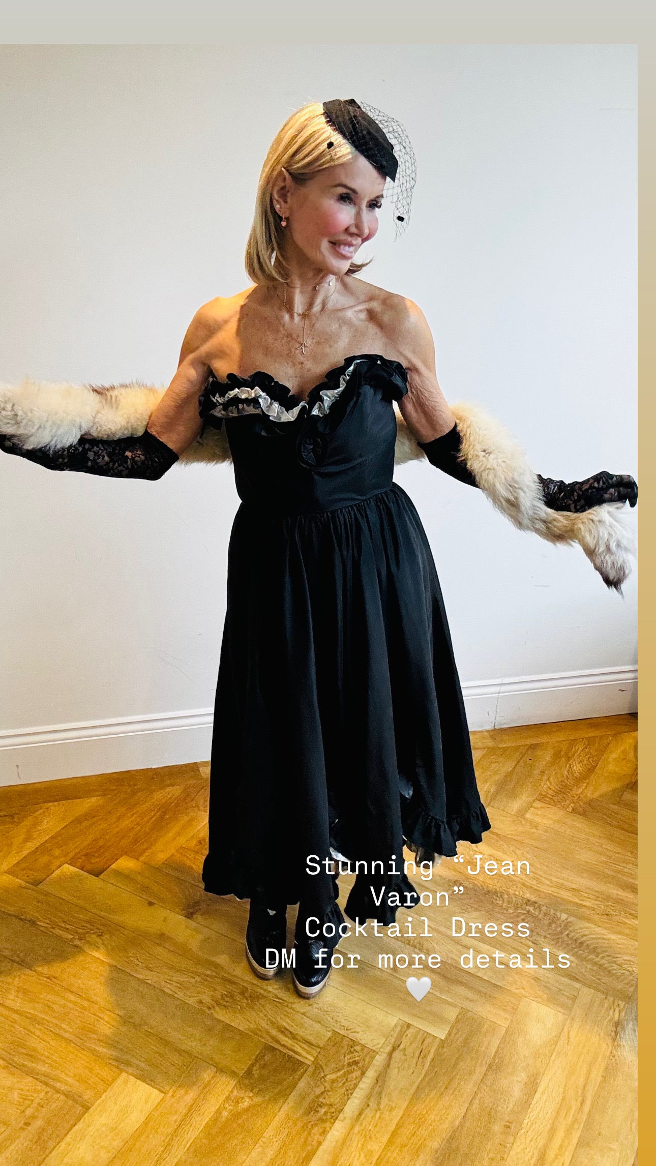 “Tom Bawker” for “Jean Varon” Epic Dress